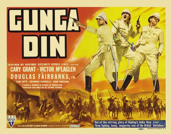 Gunga Din 1939 Movie Poster