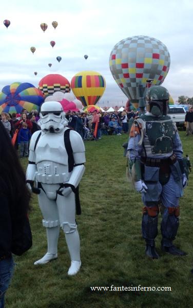 The 501st Legion at the 2014 Albuquerque Hot Air Balloon Fiesta (image copyright 2014 Fante's Inferno)
