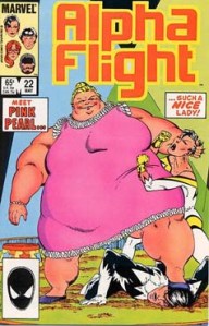 Alpha Flight 22 Cover