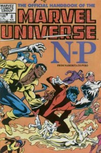 Official Handbook of the Marvel Universe 8